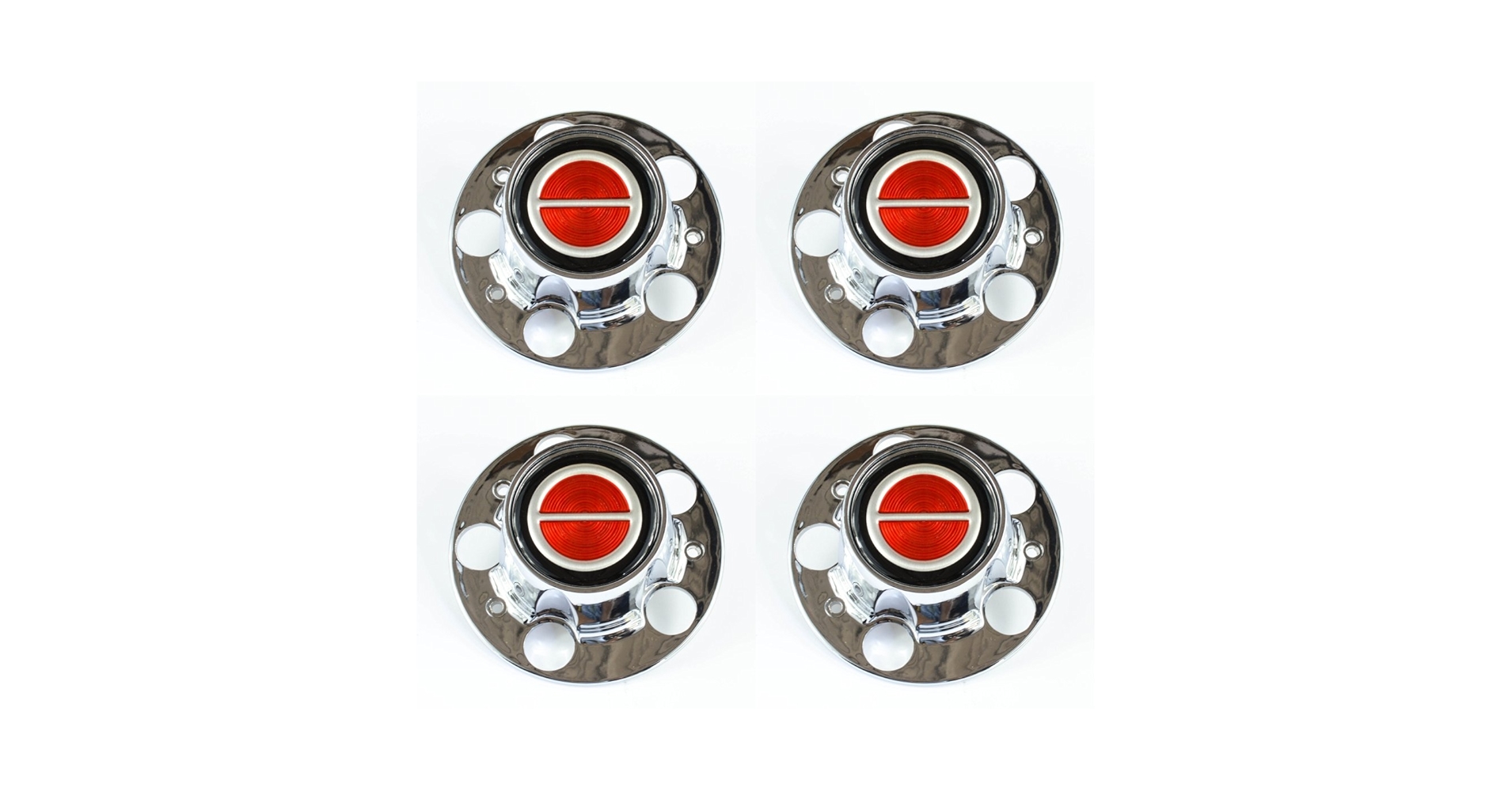 Amazon.com: BB Auto Set of 4 New Chrome Wheel Center Caps
